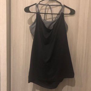 Gap GapFit Double Layer Workout Top Shelf Tank S